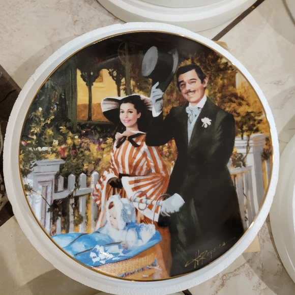 Gone with the wind collectible plates - Picture 8 of 17